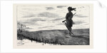 On Guard, a Sunset Sketch on the Canal Bank at Kassassin by Anonymous