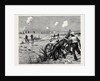 The Fight at Kassassin, September 9, Lieutenant Stanhope and Two Men of the King's Rifles Drowning One of the Enemy's Guns by Anonymous