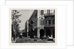 The British Occupation of Cairo: Rue De L'Hotel Shepheard, Egypt by Anonymous