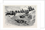 The War in Egypt, The Storming of Tel-El-Kebir, September 13: The Track of the Storm, the Highlanders Within Arabi's Works at Tel-El-Kebir by Anonymous