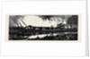 The War in Egypt, the Occupation of Cairo: The Explosion at the Cairo Railway Station, View from the Opposite Side of the Canal by Anonymous