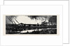 The War in Egypt, the Occupation of Cairo: The Explosion at the Cairo Railway Station, View from the Opposite Side of the Canal by Anonymous