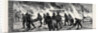 The War in Egypt, the Occupation of Cairo: After the Explosion at the Cairo Railway Station, Soldiers Carrying the Wounded Men of the 60th Rifles by Anonymous