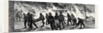 The War in Egypt, the Occupation of Cairo: After the Explosion at the Cairo Railway Station, Soldiers Carrying the Wounded Men of the 60th Rifles by Anonymous