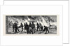 The War in Egypt, the Occupation of Cairo: After the Explosion at the Cairo Railway Station, Soldiers Carrying the Wounded Men of the 60th Rifles by Anonymous