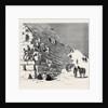 The Recent Campaign in Egypt: The Duke of Connaught Ascending the Pyramid of Cheops, Cairo by Anonymous