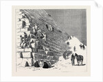 The Recent Campaign in Egypt: The Duke of Connaught Ascending the Pyramid of Cheops, Cairo by Anonymous