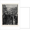 The Royal Horse Guards (Blue) on Their Way to the Albany Street Barracks by Anonymous