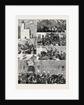 The Return of the Troops from Egypt, Scenes in the Streets During the March of the Royal Horse Guards (Blue) from the Docks to the Albany Street Barracks by Anonymous