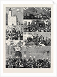 The Return of the Troops from Egypt, Scenes in the Streets During the March of the Royal Horse Guards (Blue) from the Docks to the Albany Street Barracks by Anonymous