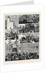 The Return of the Troops from Egypt, Scenes in the Streets During the March of the Royal Horse Guards (Blue) from the Docks to the Albany Street Barracks by Anonymous
