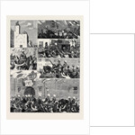 The Return of the Troops from Egypt, Scenes in the Streets During the March of the Royal Horse Guards (Blue) from the Docks to the Albany Street Barracks by Anonymous