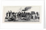 The Recent War in Egypt: The Royal Artillery at Portsmouth Preparing to Start Inland, Soldiers Teasing Arabi Smasher by Anonymous