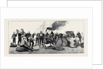 The Recent War in Egypt: The Royal Artillery at Portsmouth Preparing to Start Inland, Soldiers Teasing Arabi Smasher by Anonymous