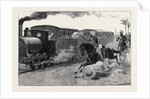 With the Indian Contingent in Egypt: The Bengal Cavalry Capturing Retreating Trains after the Battle of Tel-El-Kebir, September 13 by Anonymous