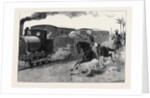 With the Indian Contingent in Egypt: The Bengal Cavalry Capturing Retreating Trains after the Battle of Tel-El-Kebir, September 13 by Anonymous