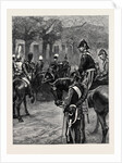 The Royal Review of the Troops from Egypt, a Sketch in the Mall: the Queen is Coming! by Anonymous