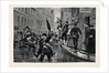 The Recent Disastrous Floods in Germany: A Street Scene in Düsseldorf by Anonymous