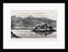 Antananarivo from the Queen's Island, Showing the Queen's Palace on the Top of the Hill, and Her Summer Palace on the Island in the Lake, Madagascar by Anonymous