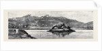 Antananarivo from the Queen's Island, Showing the Queen's Palace on the Top of the Hill, and Her Summer Palace on the Island in the Lake, Madagascar by Anonymous