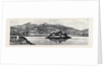 Antananarivo from the Queen's Island, Showing the Queen's Palace on the Top of the Hill, and Her Summer Palace on the Island in the Lake, Madagascar by Anonymous