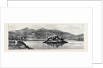 Antananarivo from the Queen's Island, Showing the Queen's Palace on the Top of the Hill, and Her Summer Palace on the Island in the Lake, Madagascar by Anonymous
