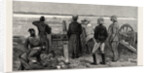The Rebellion in the Soudan with Baker Pasha's Expedition to Relieve Tokar: Baker Pasha and His Staff in the Lines at Trinkitat Watching Spies Carrying an Ultimatum to the Enemy Before the Advance to Relieve Tokar by Anonymous