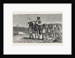The Rebellion in the Soudan: Osman Digna Marching against the Egyptian Forces by Anonymous