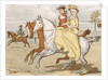 Two Ladies Out Horseriding by Anonymous