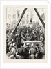 The Visit of the Lord Lieutenant of Ireland to Belfast: Lord Spencer Laying the Foundation Stone of the Free Public Library by Anonymous