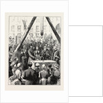 The Visit of the Lord Lieutenant of Ireland to Belfast: Lord Spencer Laying the Foundation Stone of the Free Public Library by Anonymous