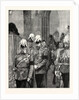 The Late Duke of Albany: Ahe Arrival at Windsor April 4 the Procession Entering Windsor Castle by Henry VIII.'s Gateway UK by Anonymous