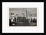 The Late Duke of Albany: The Arrival at Portsmouth April 4 1884: Bringing the Coffin Ashore from the Osborne in Portsmouth Dockyard by Anonymous