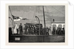 The Late Duke of Albany: The Arrival at Portsmouth April 4 1884: Bringing the Coffin Ashore from the Osborne in Portsmouth Dockyard by Anonymous