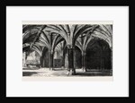 Crypt of the Guildhall London UK by Anonymous