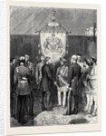 Empress of India: The Viceroy Presenting to the Maharajah Scindiah of Gwalior a Banner Prepared by Order of the Queen and Empress by Anonymous