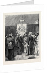 Empress of India: The Viceroy Presenting to the Maharajah Scindiah of Gwalior a Banner Prepared by Order of the Queen and Empress by Anonymous