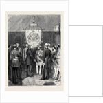 Empress of India: The Viceroy Presenting to the Maharajah Scindiah of Gwalior a Banner Prepared by Order of the Queen and Empress by Anonymous