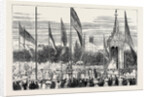 Proclaiming the Queen Empress of India: Proclaiming the Imperial Title at Bombay by Anonymous