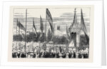 Proclaiming the Queen Empress of India: Proclaiming the Imperial Title at Bombay by Anonymous