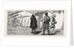 The Eastern Question: A Turkish Officer and His Orderly, at Nisch by Anonymous
