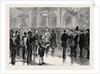The Czar of Russia Marking Recruits with the Number of Their Regiments, in the Winter Palace, St. Petersburg by Anonymous