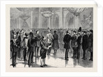 The Czar of Russia Marking Recruits with the Number of Their Regiments, in the Winter Palace, St. Petersburg by Anonymous