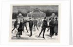 A Skating Hall at Budapest, Hungary by Anonymous