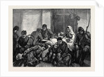The Russo-Turkish War, Opening of the Campaign in Europe: Families Migrating from Ibraila, Waiting for the Midnight Train by Anonymous