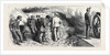 The War in the East, Prince Charles' Journey from Bucharest to Kalafat: The Correspondents' Quarters in the Carlo First Battery, Kalafat, Drawing Fire, a Return Shot by Anonymous