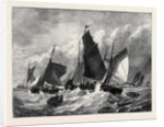 The Oyster Boat, 1870 by Anonymous