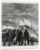 Wreck in Swansea Bay, 1870 by Anonymous