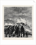 Wreck in Swansea Bay, 1870 by Anonymous