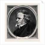 The Late Earl of Derby, 1870 by Anonymous